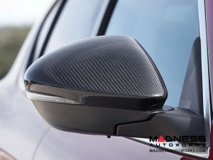 Alfa Romeo Stelvio Mirror Covers - Carbon Fiber - Caps - Feroce Carbon Alfa Romeo Stelvio Mirror Covers - Carbon Fiber - Caps - Feroce Carbon